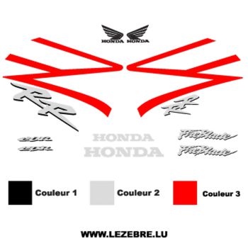Honda CBR RR Fireblade Decals Set