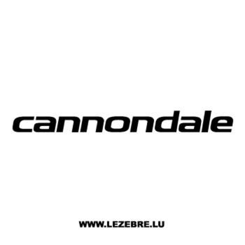 Sticker Cannondale Logo