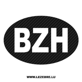 Sticker Karbon Deko BZH Logo 2