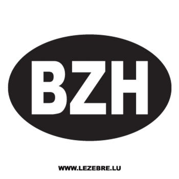 Sticker Deko BZH Logo 2