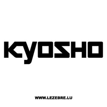 Kyosho Logo Decal 2