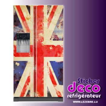 Kühlschrankaufkleber Britische Flagge