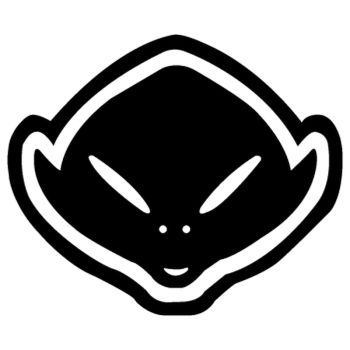 Ufo Plast face logo motocycle Decal