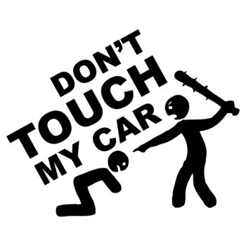 T-shirt JDM Don't Touch My Car