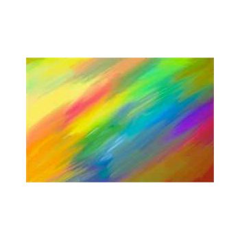 Peinture multicolore Sticker Déco