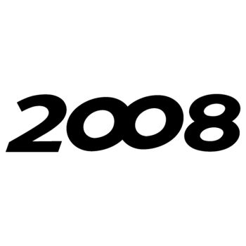 Peugeot 2008 logo Decal