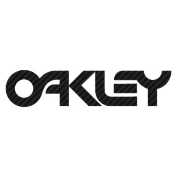 Sticker Carbone Oakley Logo 1
