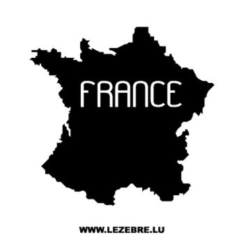 Sweat-Shirt Frankreich Hexagone