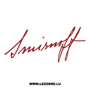 Sweat-Shirt Smirnoff Signature