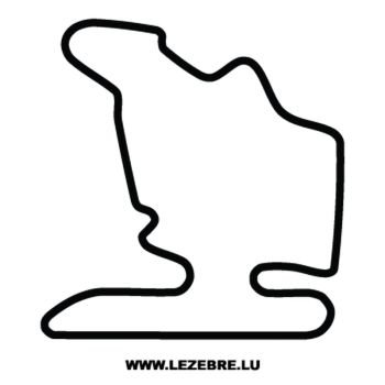 Hungaroring Budapest Circuit Decal