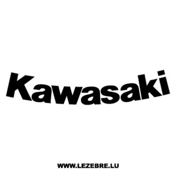 Sticker Kawasaki Courbé