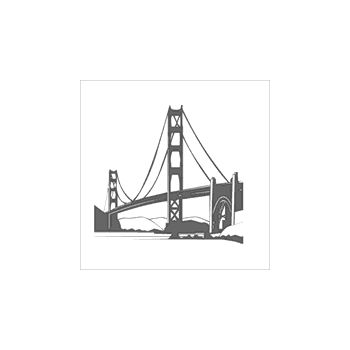 Golden Gate Bridge Decal