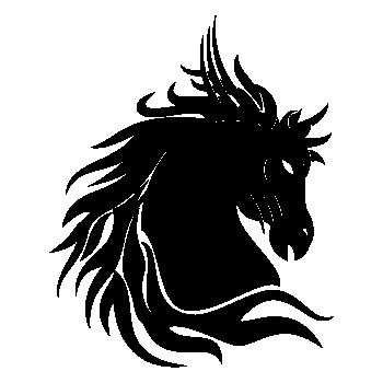Tribal Horse Decal