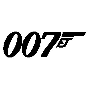 Sticker 007 James Bond