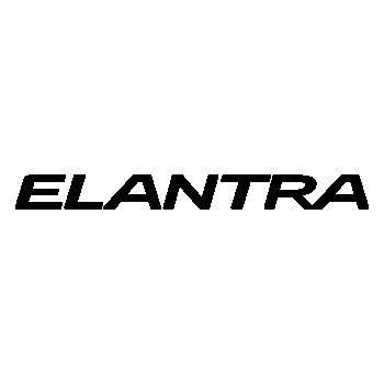 Hyundai Elantra logo Decal