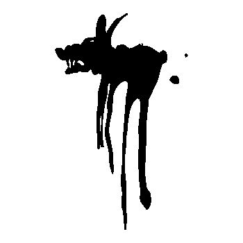 Sweat-Shirt Dark Dog Logo