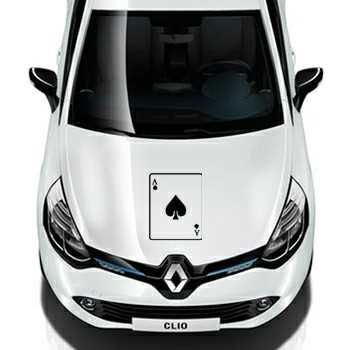 Ace of Spades Renault Decal