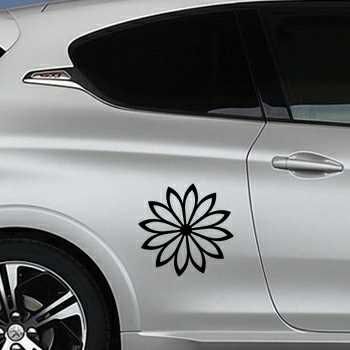 Sticker Peugeot Blüte Dekoration
