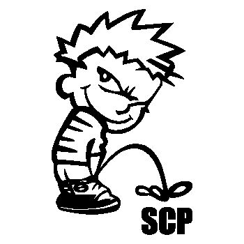 Calvin pisses SPORTING CP Humorous Sweat-shirt