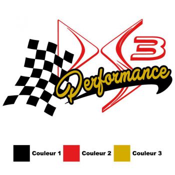Stickers Citroën DS3 Performance
