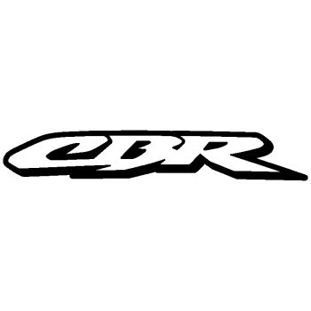 Honda CBR logo contour Decal