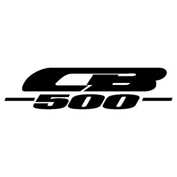 Honda CB500 logo Aufkleber