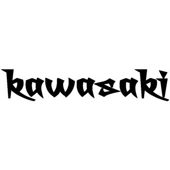 Sticker Kawasaki Lettres Japonaises