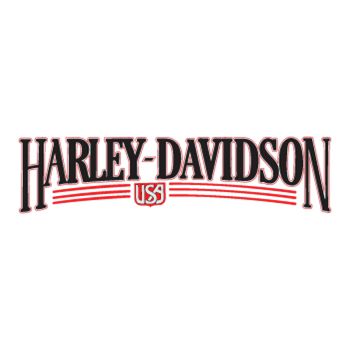 Sticker Harley Davidson Logo usa ★