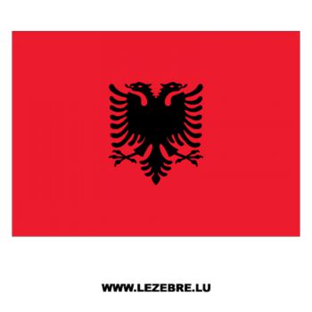 Albania Flag Decal