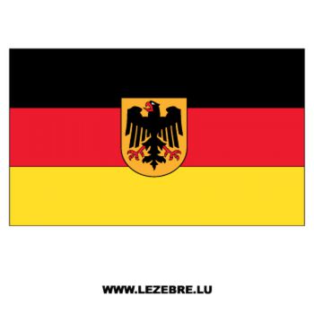 Germany Flag Decal #2