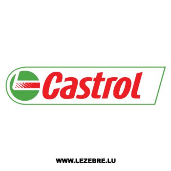 Sticker Castrol Logo 3