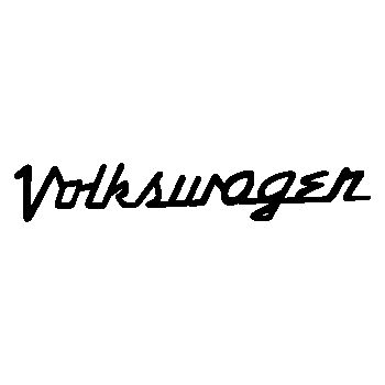 Stencil Volkswagen VW Logo III