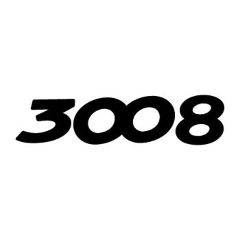 Stencil Peugeot 3008 logo