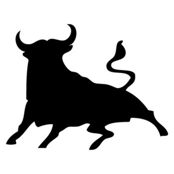 Schablone El Toro Bull Spanien