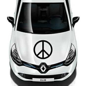 Schablone Renault Peace & Love Logo