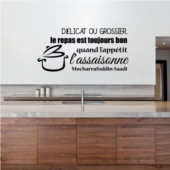 Sticker "Appétit Assaisonne..."