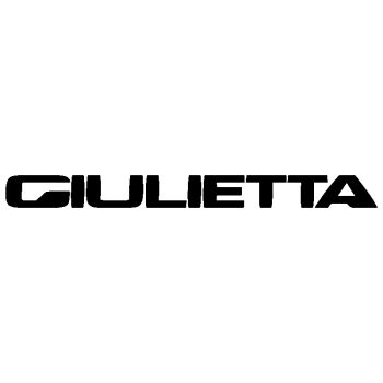 Aufkleber Alfa Romeo Giulietta 2018