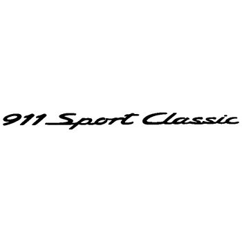 Aufkleber Porsche 911 Sport Classic