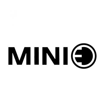 Aufkleber E Mini Logo
