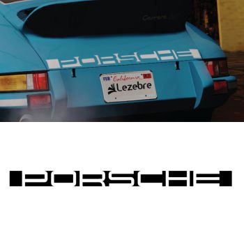 Porsche Carrera RS Engine Cover Decal