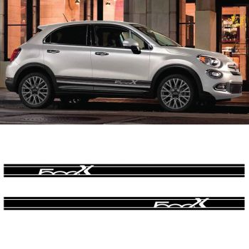 Kit Stickers Bandes Fiat 500X Abarth Racing