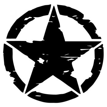 Sticker Étoile US ARMY Star Veteran