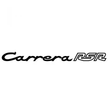 Sticker Porsche Carrera RSR Aufkleber Logo