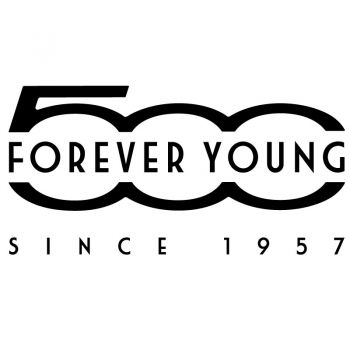 Sticker Fiat 500 * Forever Young