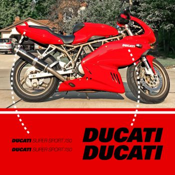 Kit Stickers Ducati Supersport 750