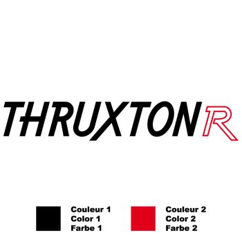 Triumph Thruxton R Decal