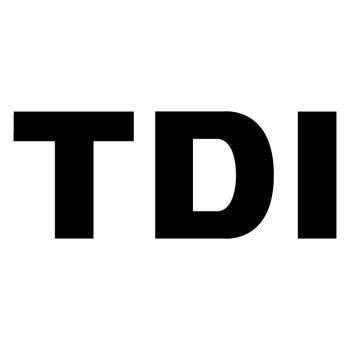VW Volkswagen TDI Logo Decal