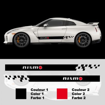Nissan GTR Nismo Stripes Decals Set
