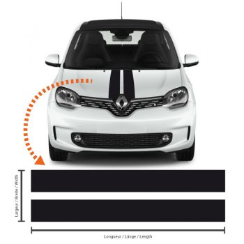 Renault Twingo Double Stripes Decal