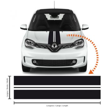 6 x RENAULT voiture appui-tête stickers autocollants graphiques logo choix de couleurs